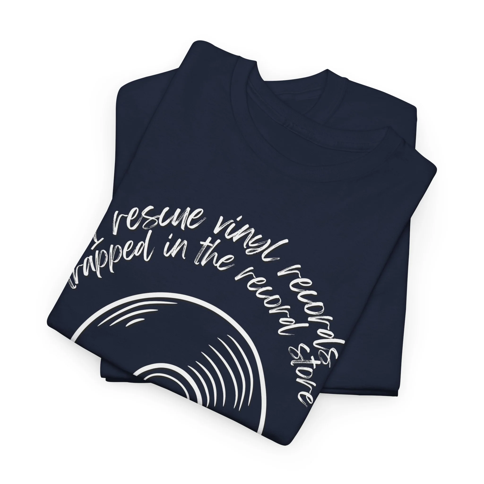 'I'm Not a Hoarder, I'm a Hero' Men's Vinyl T-Shirt - Image 4