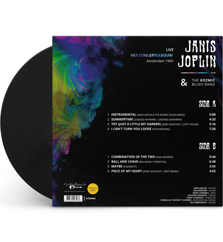 Janis Joplin – Live in Amsterdam 1969 (12-Inch Album on 180g Vinyl) - Image 4