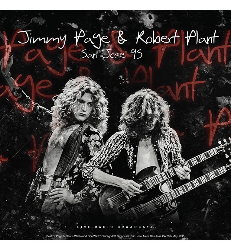 Jimmy Page & Robert Plant – San Jose ’95 (Limited Edition Double-LP on 180g Silver Vinyl) - Image 3