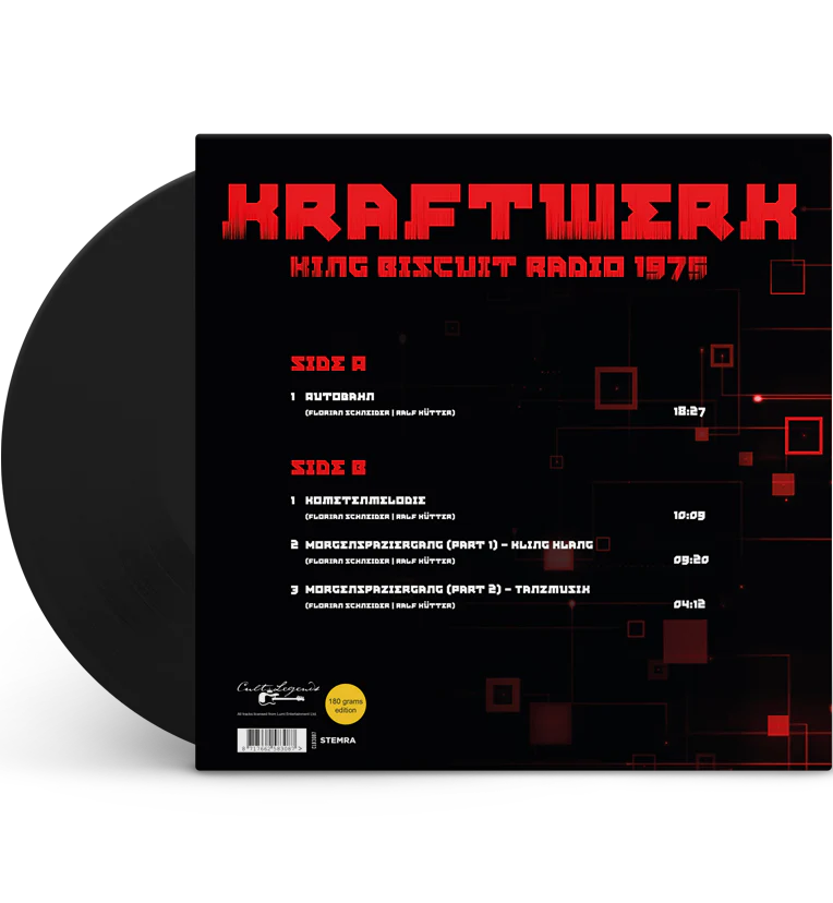 Kraftwerk – King Biscuit Radio 1975 (12-Inch Album on 180g Vinyl) - Image 4