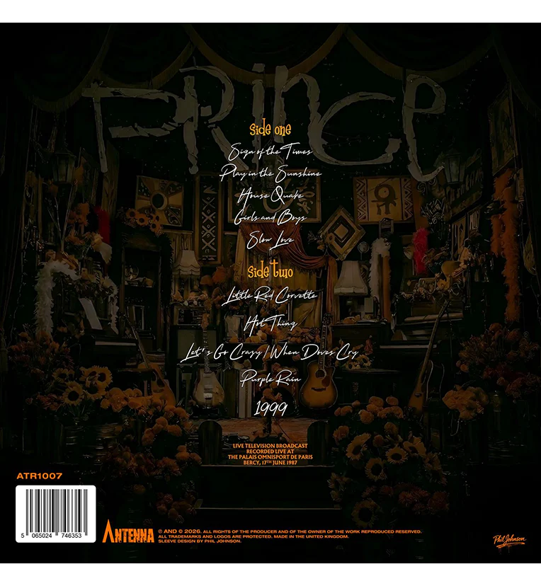 Prince – Prime Times: Live in Paris, 1987 (Limited Edition 12-Inch Album on Orange Vinyl) - Image 3