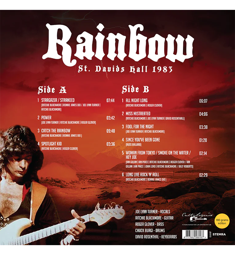 Rainbow – St David’s Hall 1983 (12-Inch Album on 180g Vinyl) - Image 3