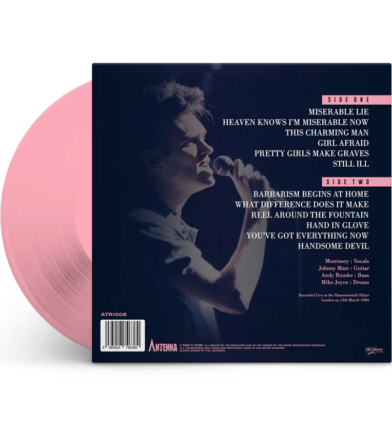 The Smiths – Reel Around the Palais: Live in London, 1984 (Limited Edition 12-Inch Album on Pink Vinyl) - Image 4