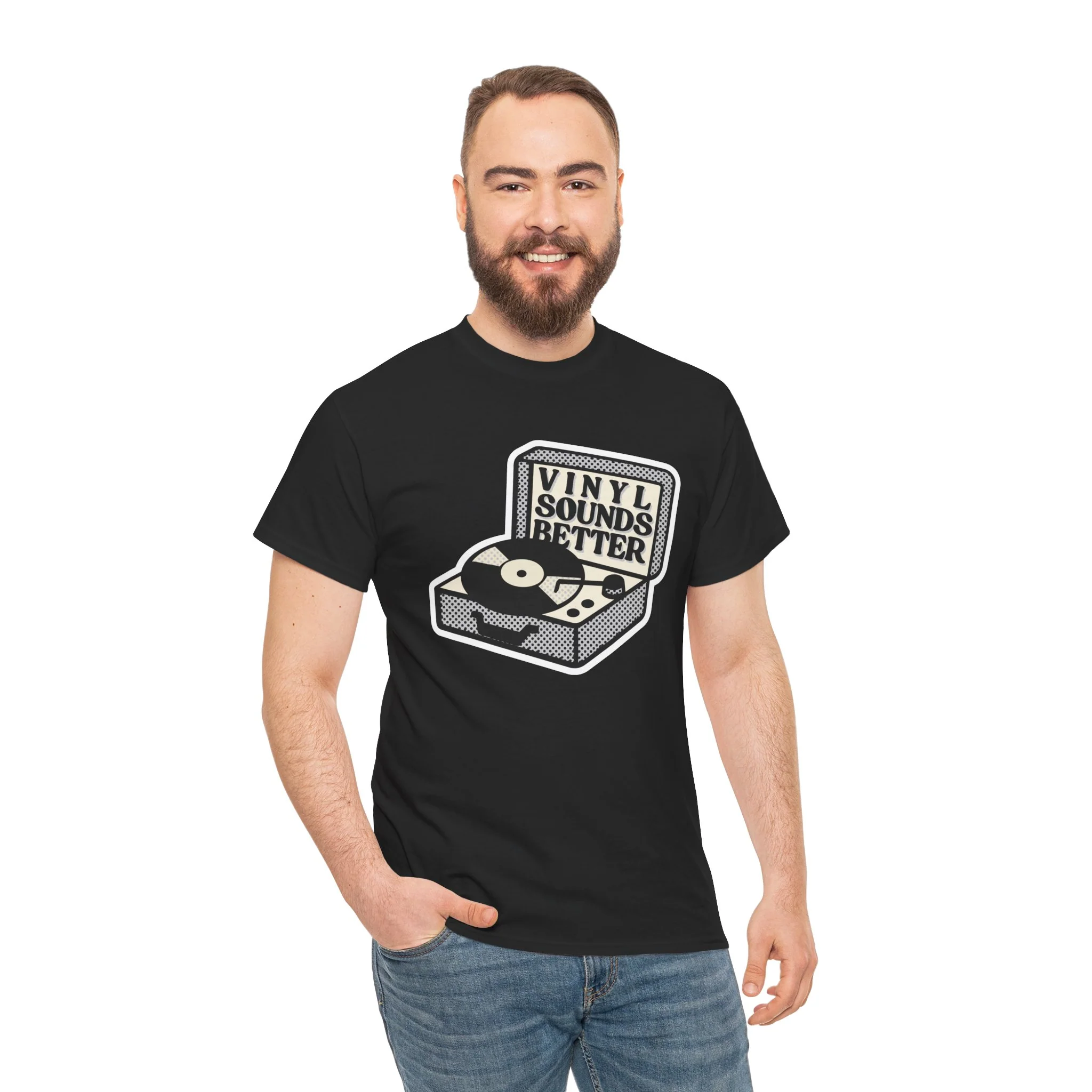 'Vinyl Sounds Better' T-Shirt - Image 24